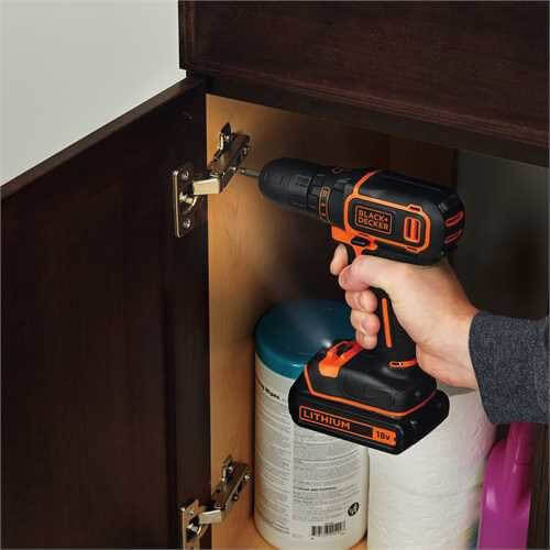 Дриль акумуляторний BLACK+DECKER BDCD