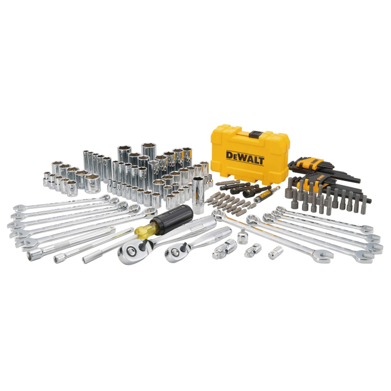 Набір інструментів DeWALT 1/4, 3/8, 142 предмети. DWMT73802-1
