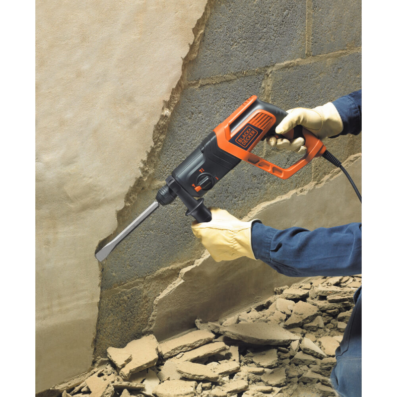 Перфоратор BLACK+DECKER SDS-Plus KD975K