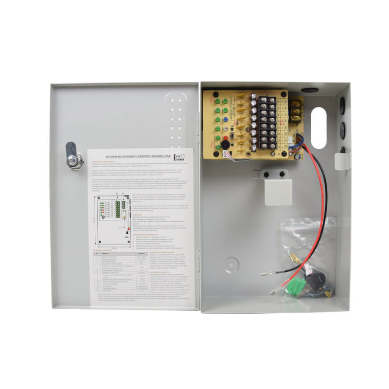 Комплект резервного живлення Full Energy BBG-1210/8 + акумулятор 12В 18А·год FEP-1218