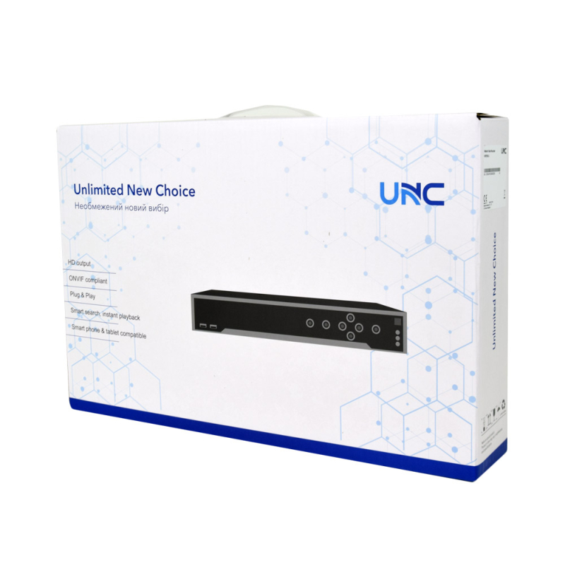Ip відеореєстратор UNC NVR5116 U мережевий 16-х канальний