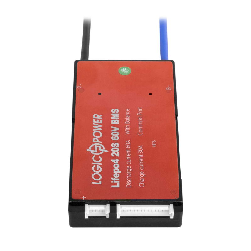 BMS плата LogicPower LiFePO4 60V 20S Dis 60A Ch 30A