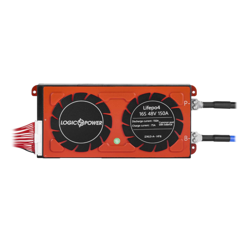 BMS плата LogicPower 48V 16S Dis 150A Ch 75A
