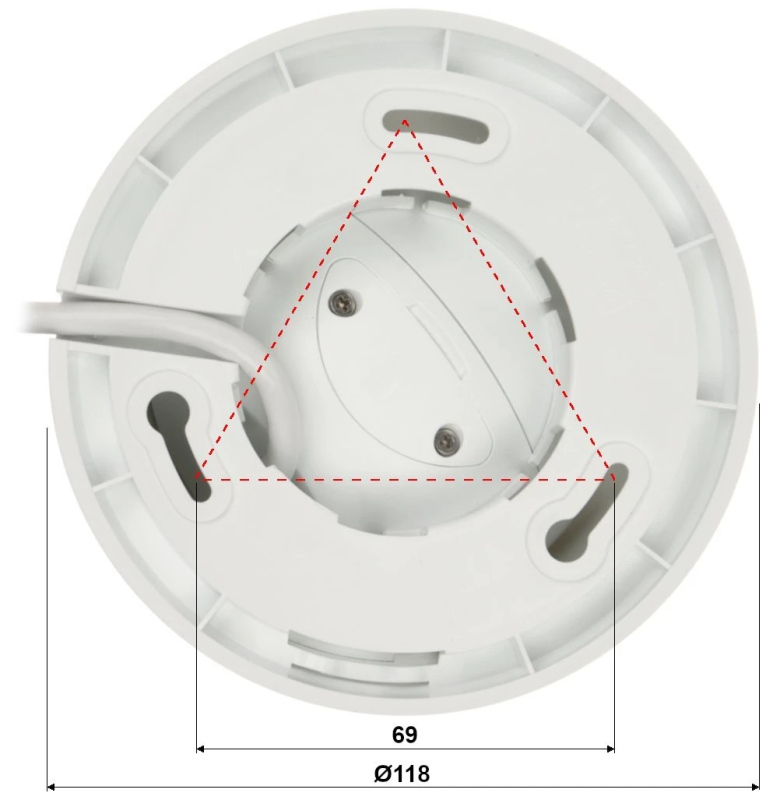 Ip відеокамера Uniview IPC3612LB-ADF28K-H (2.8) White