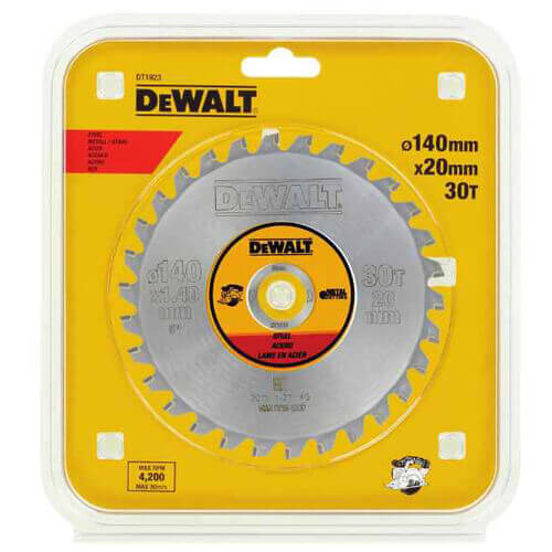 Диск пилковий DeWALT METAL CUTTING DT1923