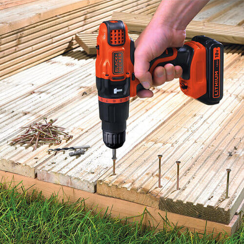 Дриль акумуляторний BLACK+DECKER BDCH188