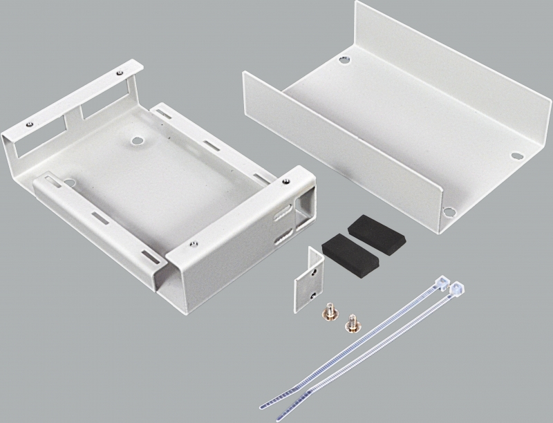 Бокс CMS (120х80х28мм) 2 SC Duplex/ 2 LC Quad (UA-FOBS2SCD-G)
