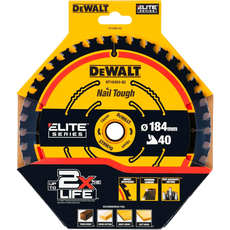 Диск пилковий DeWALT EXTREME DT10303