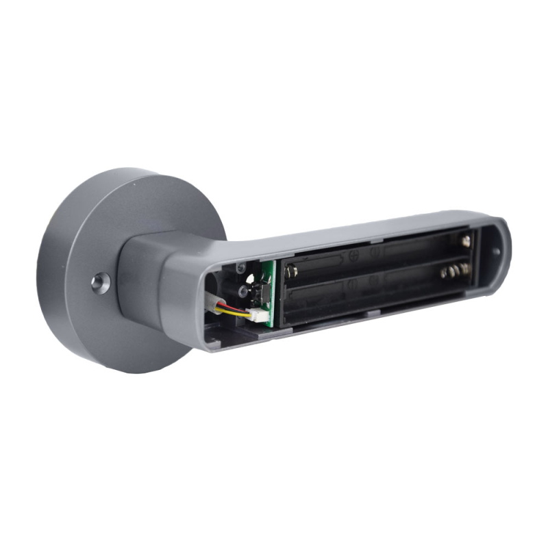 Замок Atis Lock BT-100-T Grey з доступом за відбитком пальця і підтримкою Tuya Smart