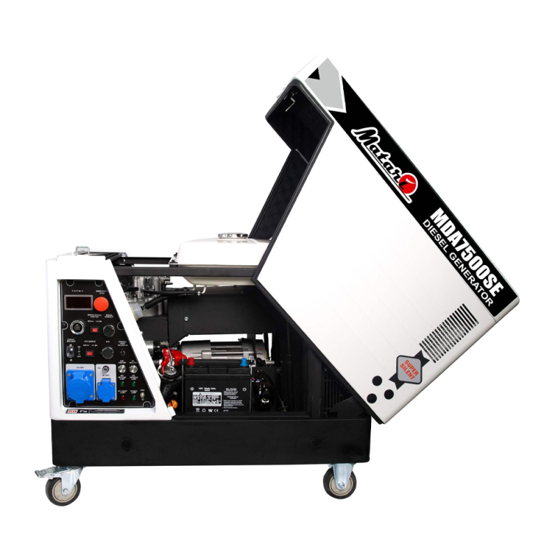 Дизельний генератор MATARI MDA7500SE-ATS 7.5 кВт