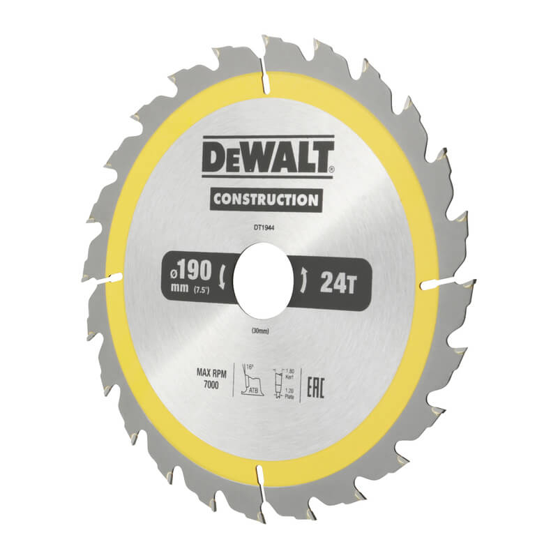 Диск пилковий DeWALT DT1944