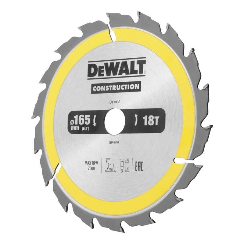 Диск пилковий DeWALT DT1933