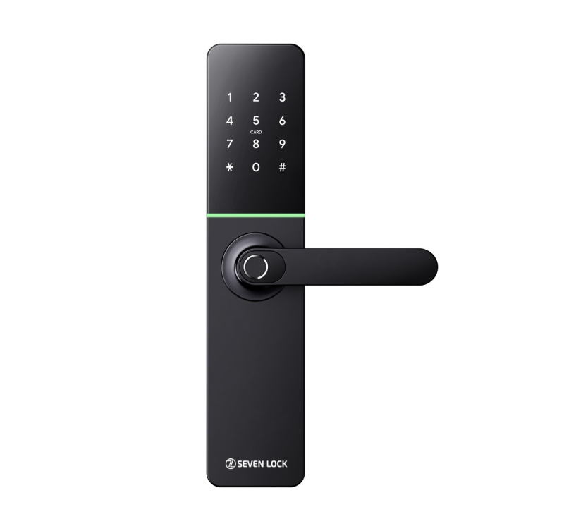 Замок Seven Lock SL-7779BFW black (без врізної частини)
