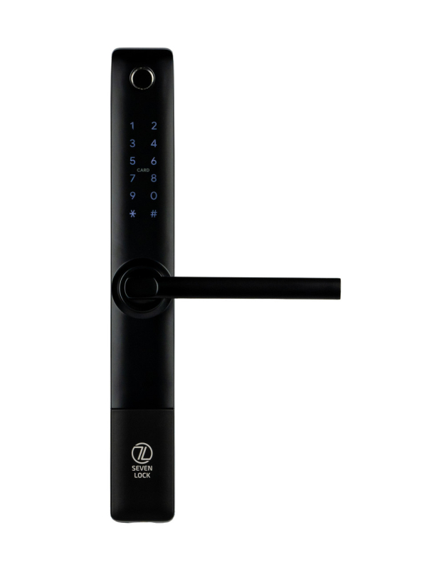 Замок Seven Lock SL-7762BF black (без врізної частини)