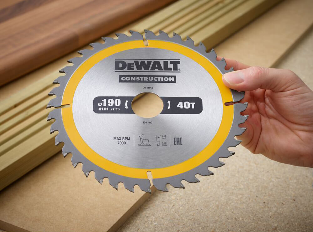 Диск пилковий DeWALT СONSTRUCTION DT1945