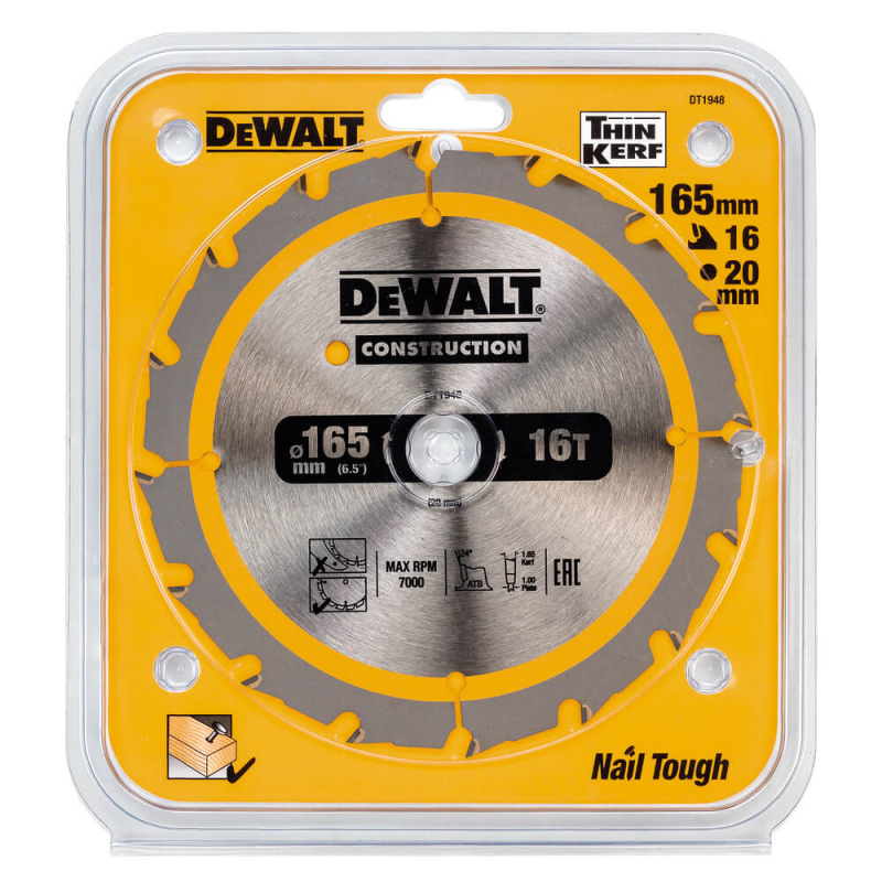 Диск пилковий DeWALT DT1948
