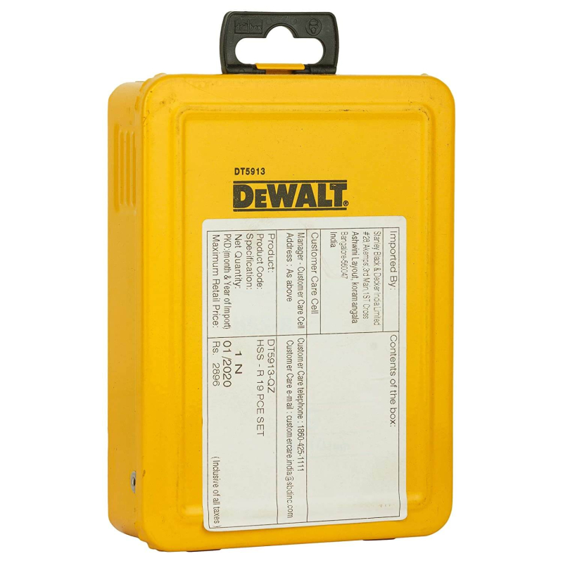 Набір свердел DeWALT DT5913