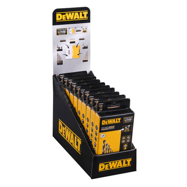 Набір свердел DeWALT Black&Gold DT70829