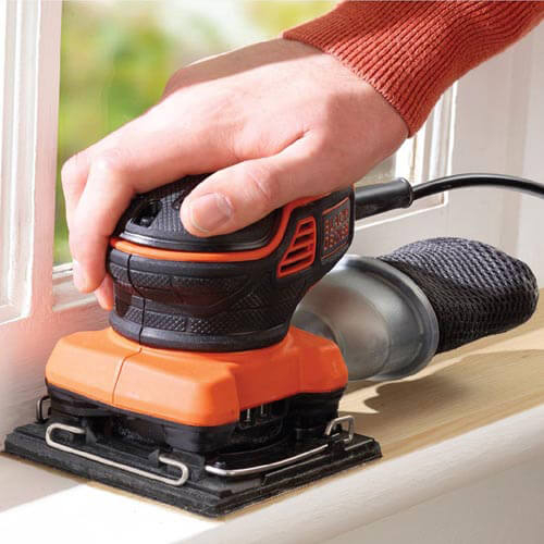 Шліфмашина вібраційна BLACK+DECKER KA450
