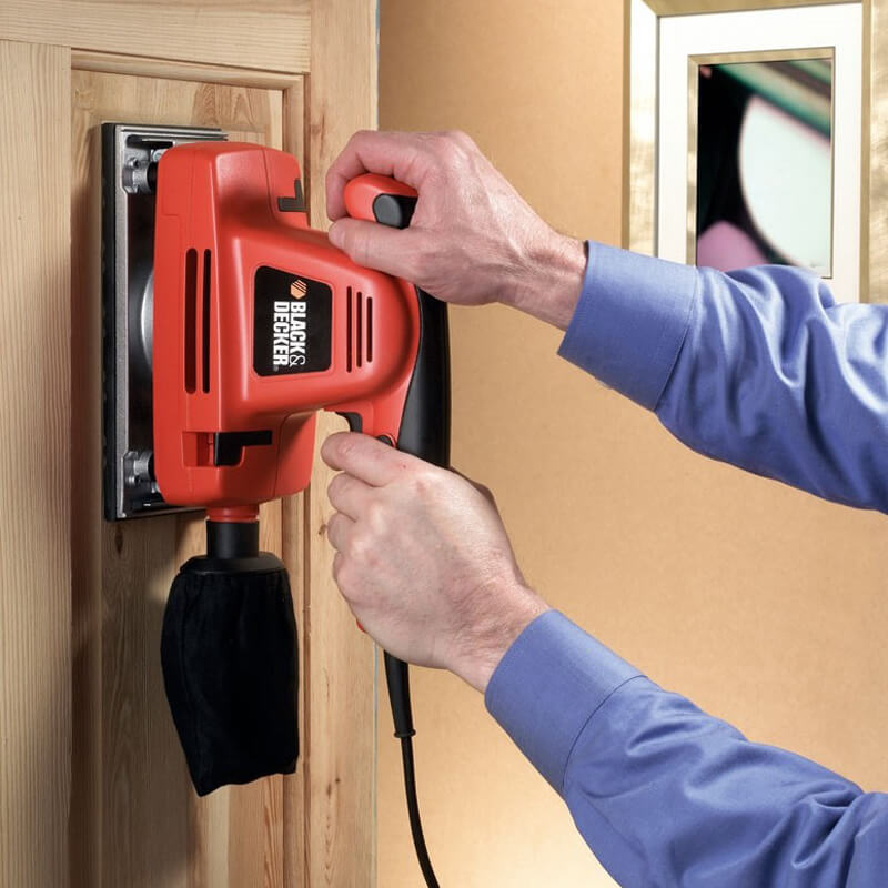 Шліфмашина вібраційна BLACK+DECKER KA274EKA