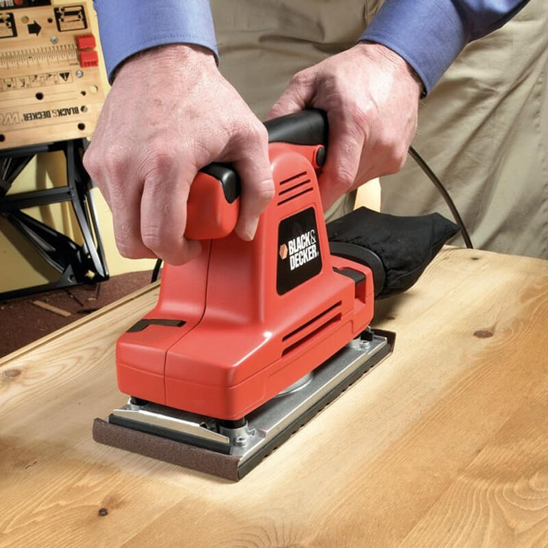 Шліфмашина вібраційна BLACK+DECKER KA274EKA