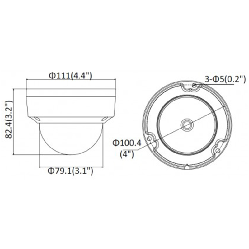 Ip відеокамера Hikvision DS-2CD2143G0-IS (6 мм)