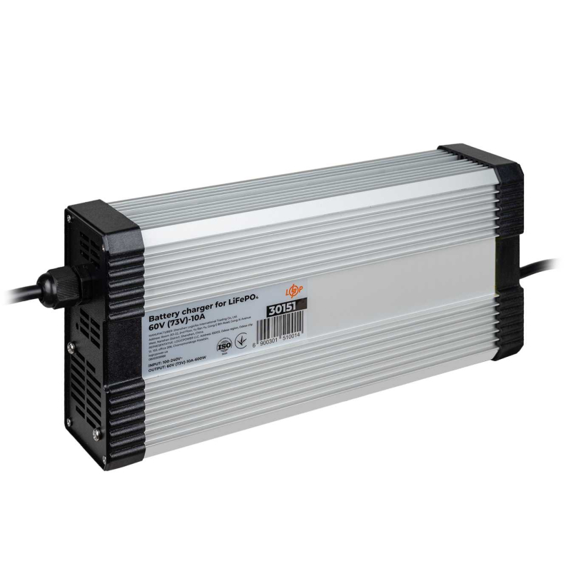 Зарядний пристрій LogicPower LiFePO4 60V (73V)-10A-600W