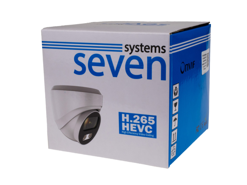 Ip відеокамера SEVEN Systems IP-7215PA-DL white 2,8 мм (IP7215PA-DLw28)
