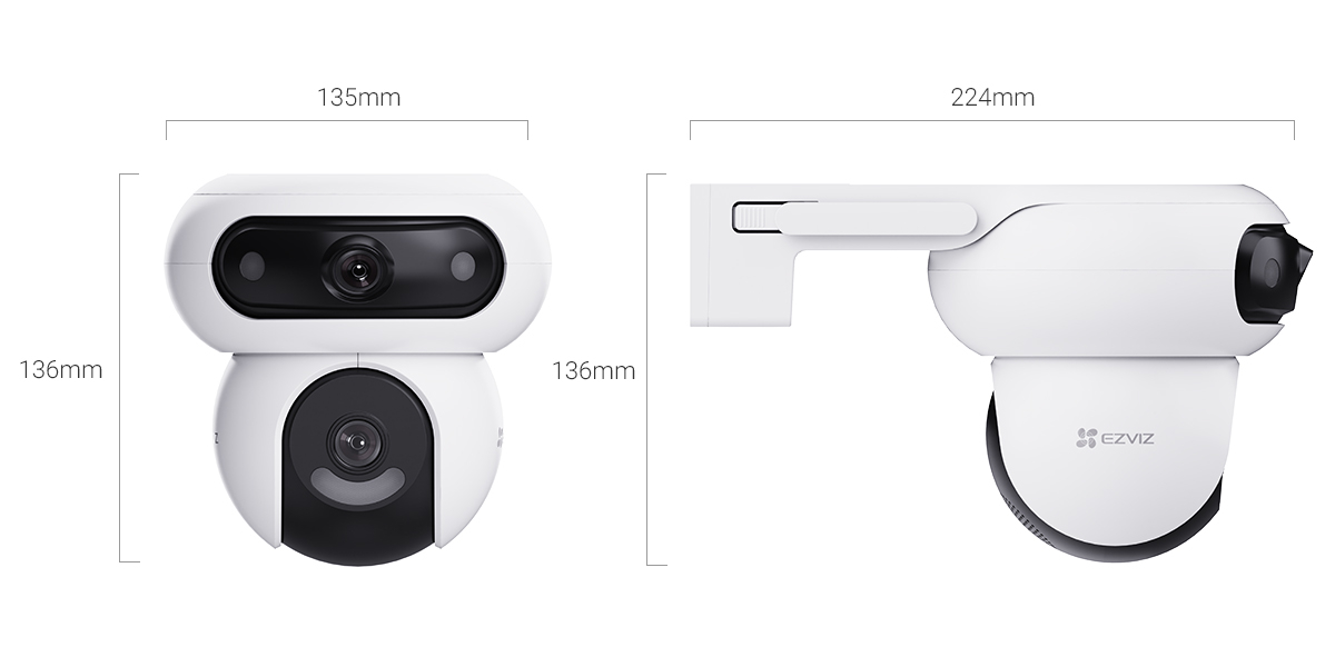 IP відеокамера Ezviz H90 Dual 2K⁺ CS-H90