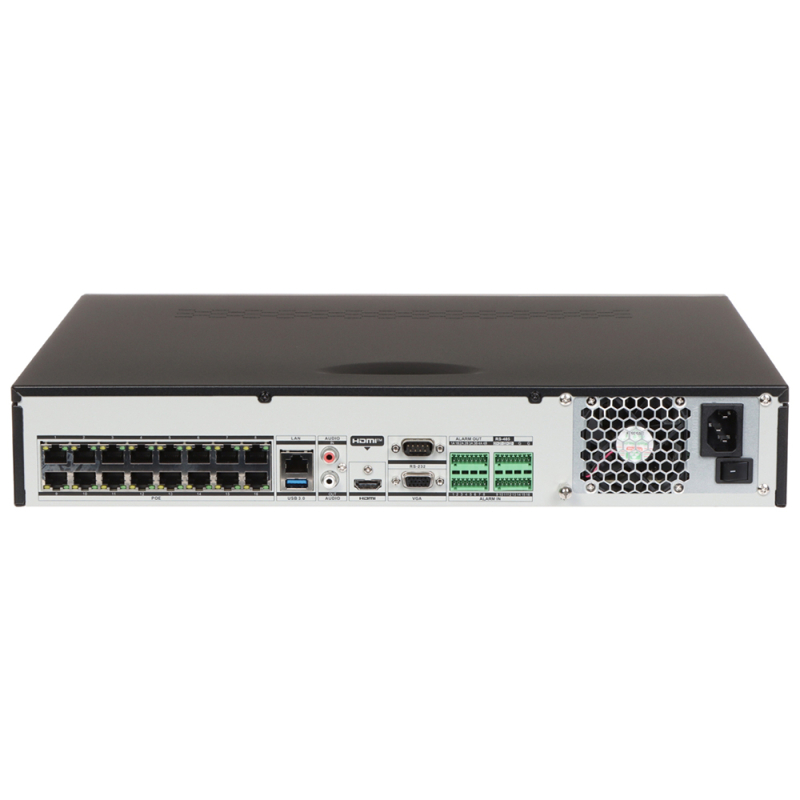 Ip відеореєстратор Hikvision DS-7716NXI-K4/16P(D) 16-канальный 1.5U 16 POE K Series AcuSense 4K NVR