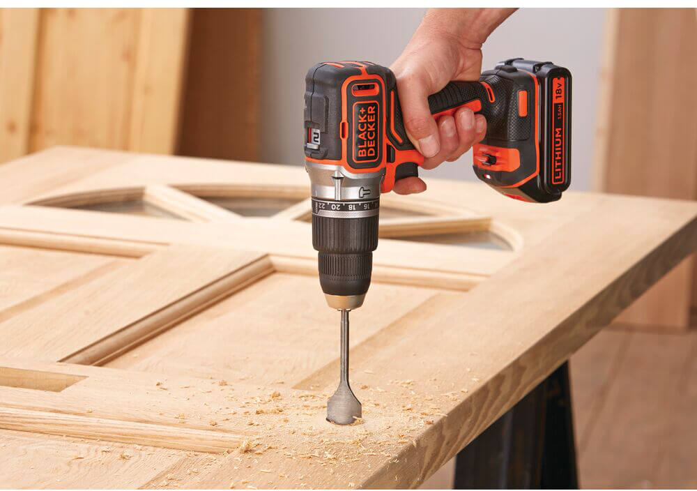 Дриль акумуляторний BLACK+DECKER ударний безщітковий