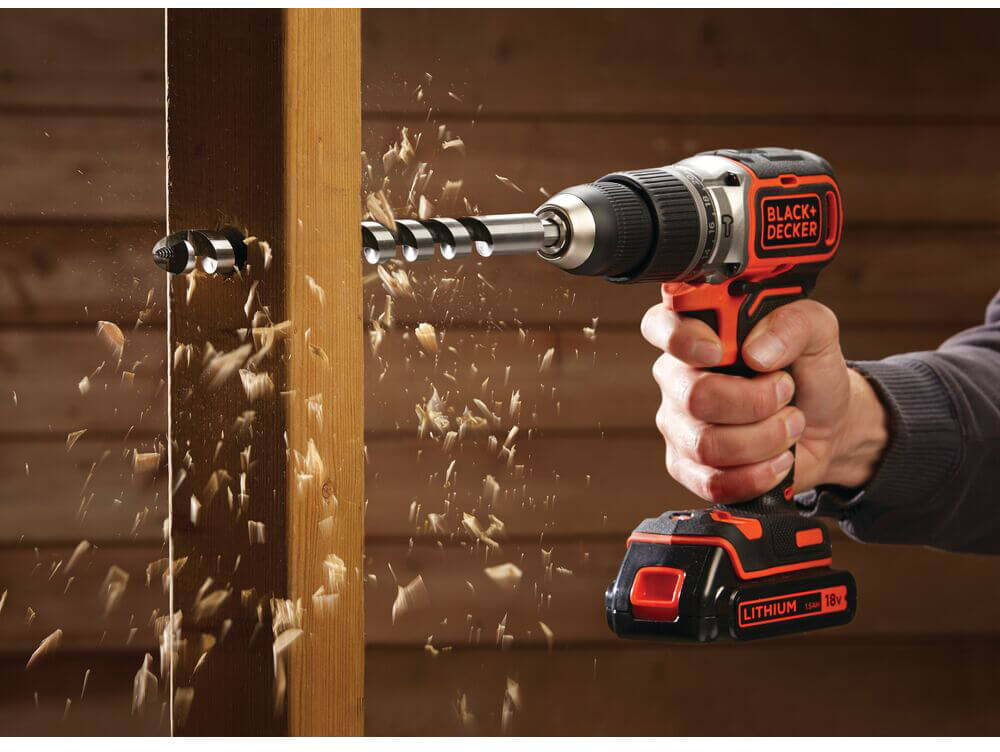 Дриль акумуляторний BLACK+DECKER ударний безщітковий