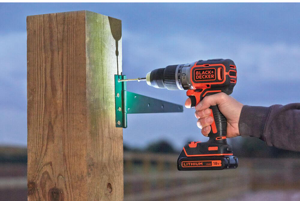 Дриль акумуляторний BLACK+DECKER ударний безщітковий