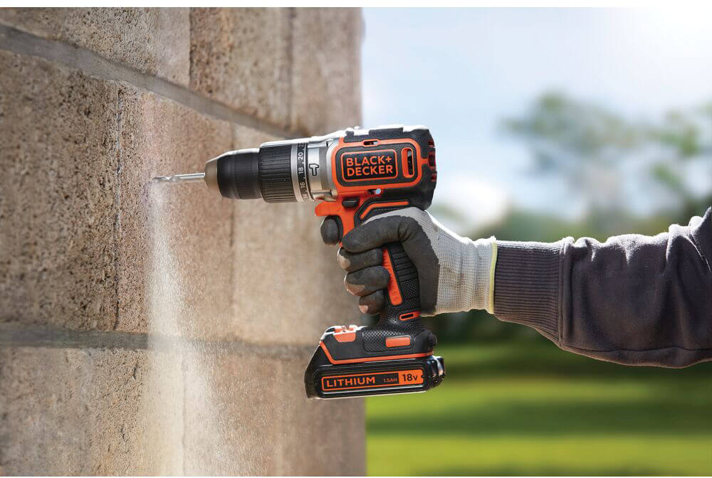 Дриль акумуляторний BLACK+DECKER ударний безщітковий
