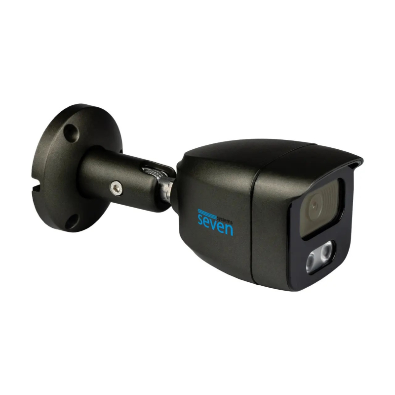 Ip відеокамера SEVEN Systems 5 Мп SEVEN IP-7225PA-DL black 2,8 мм (IP7225PADLb28)