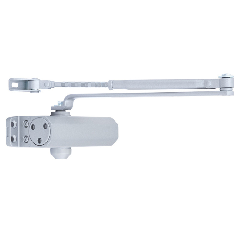Дотягувач дверей SEVEN Systems 45-75 кг DC-7743 silver