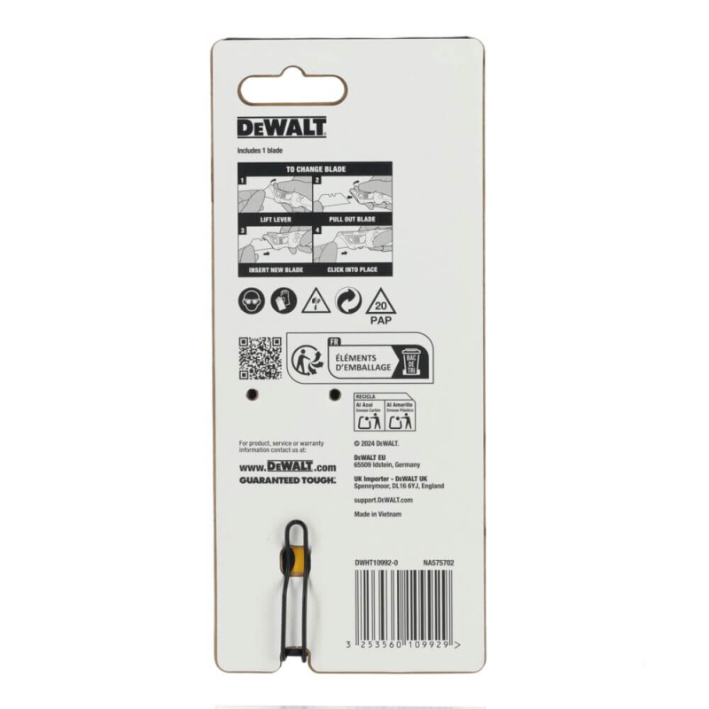 Розкладний ніж DeWALT DWHT10992-0