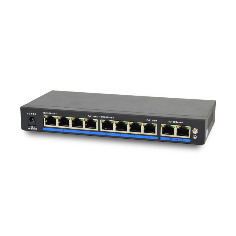 POE комутатор Atis PoE-1010-8P/250m/8L (302523)