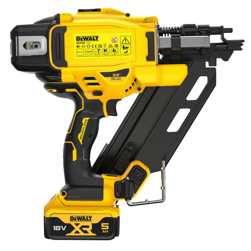 Пістолет цвяхозабивний пневматичний  DeWALT DCN930P2