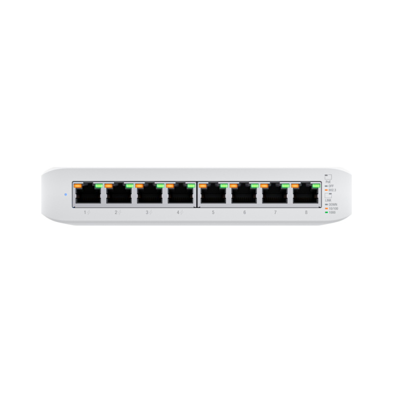 POE комутатор Ubiquiti Switch Lite 8 PoE (USW-LITE-8-POE)