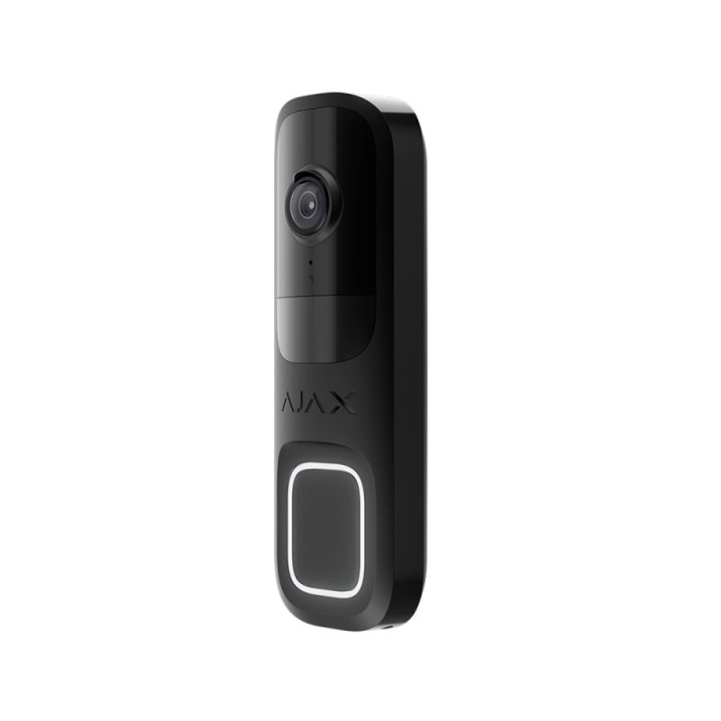 Відеодзвінок Ajax Doorbell black RAL 9005