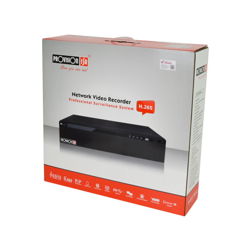 Ip відеореєстратор Provision-ISR 64-канальний NVR16-641600RFAN(2U) (301351)