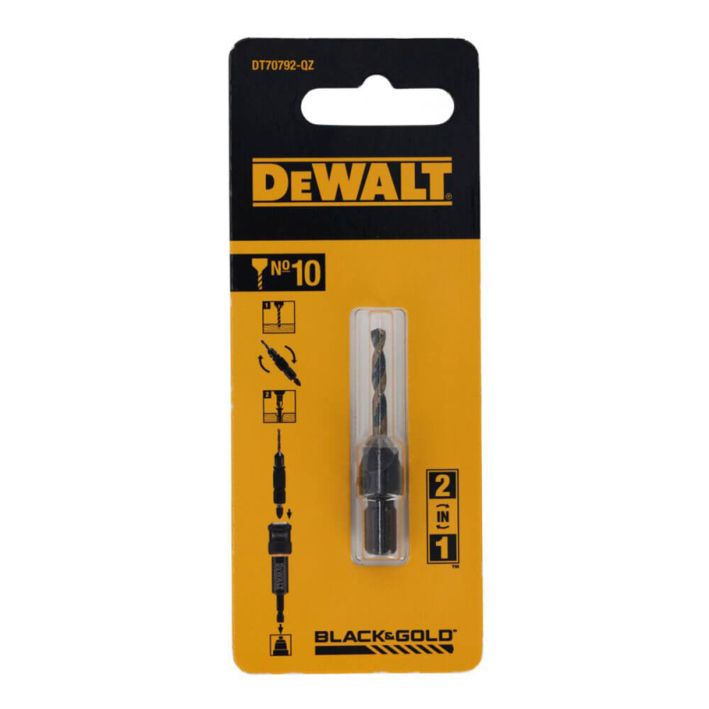 Свердло DeWALT пілотне з зенкером DT70792
