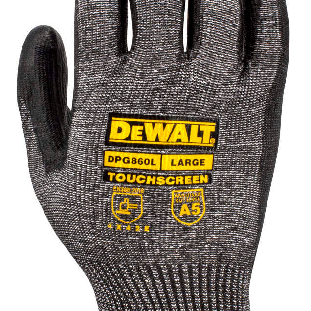 Рукавиці DeWALT універсальні з чутливістю до сенсорного екрану DPG860L
