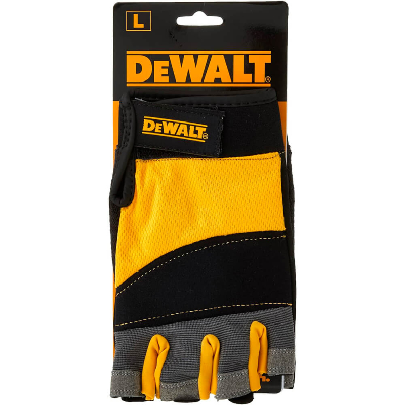 Рукавиці DeWALT універсальні, відкриті  DPG213L