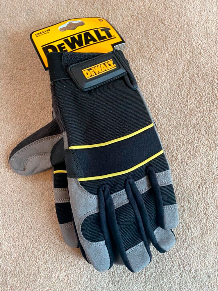 Рукавиці DeWALT універсальні, з накладкою ToughThread™  DPG33L