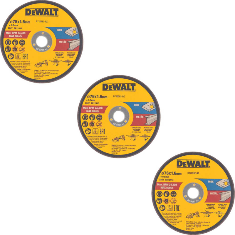Відрізний круг DeWALT DT20592