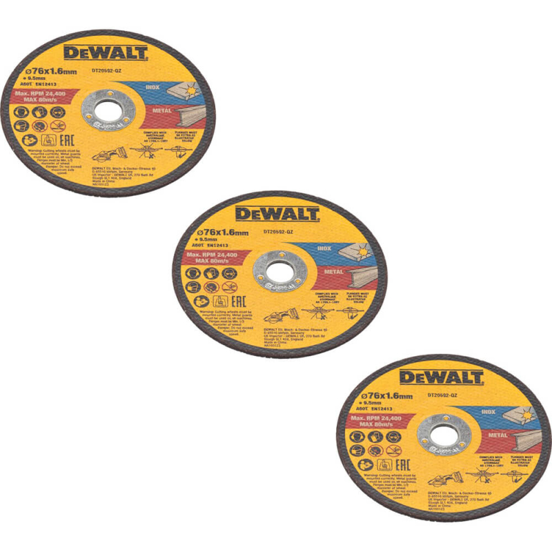 Відрізний круг DeWALT DT20592
