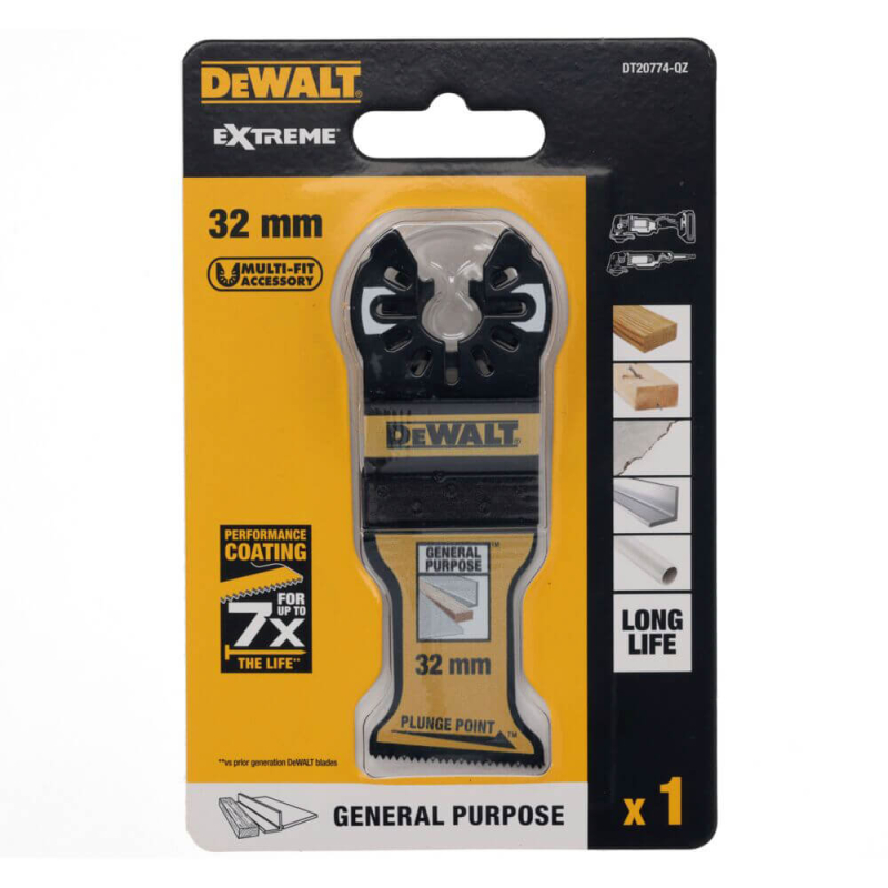 Полотно пильне заглибне DeWALT DT20774