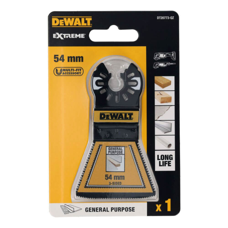 Полотно пильне заглибне DeWALT тристороннє  DT20773